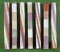Blank #332 - Striped Pen Turning Blanks, Assorted Exotic Hardwoods, Set of 7,  3/4 x 3/4 x 8 ~ $29.99